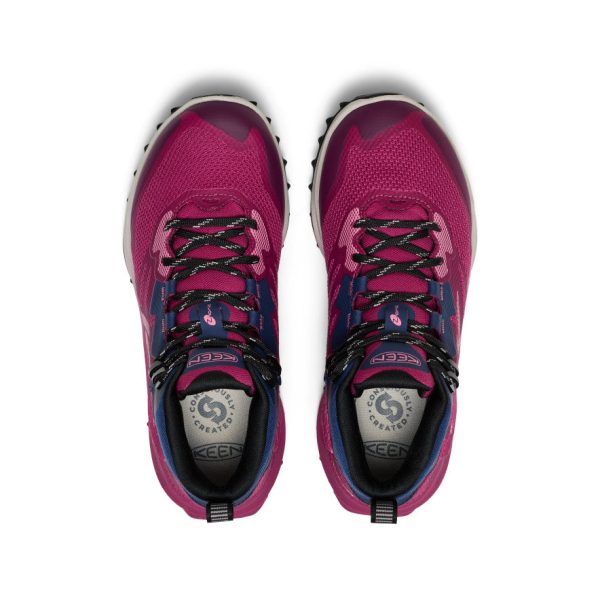 Women's Zionic NXT Waterproof Hiking Boot  |  Beaujolais/Pink Lemonade