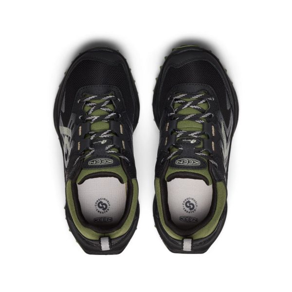 Big Kids' Zionic Waterproof Shoe  |  Black/Bronze Green