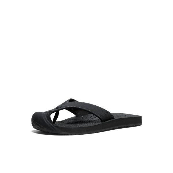 Men's Barbados Flip-Flop  |  Black/Steel Grey