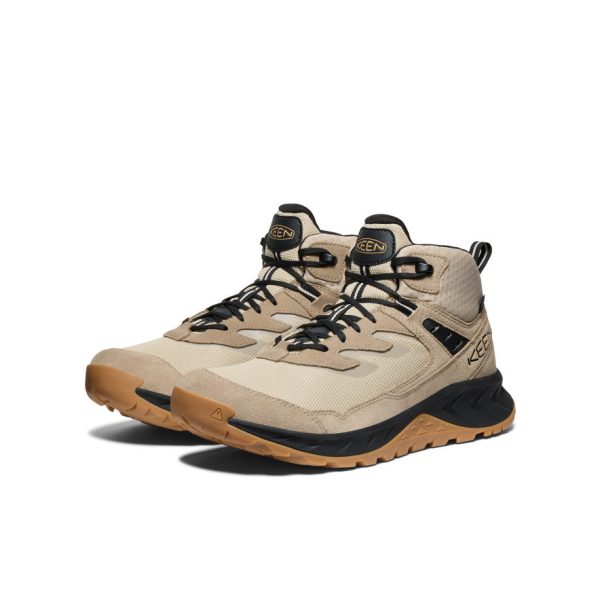 Men's Hightrail Waterproof Wide Hiking Boot  |  Brindle/Oak Buff