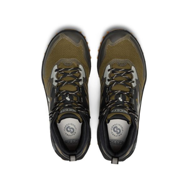 Men's Zionic NXT Waterproof Hiking Boot  |  Dark Olive/Black